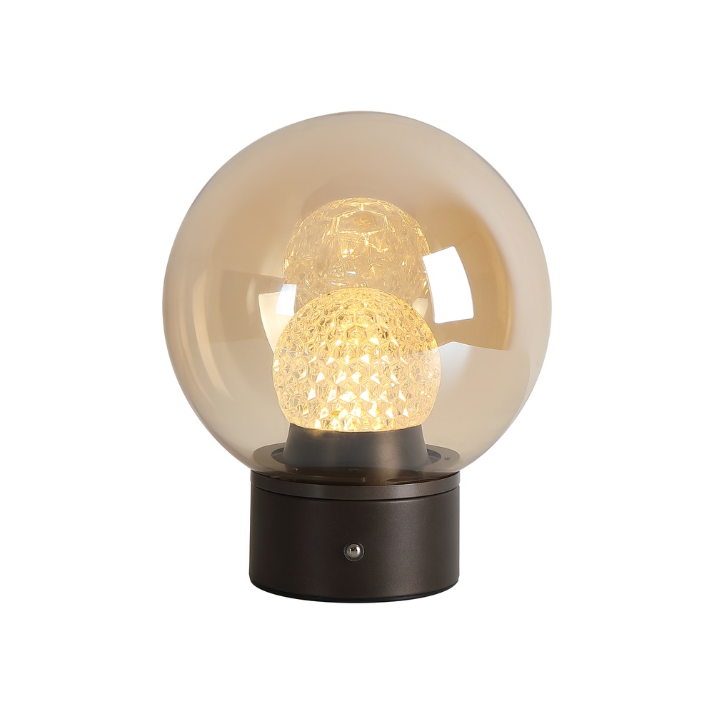 Design-Tischlampe Solis Bronze