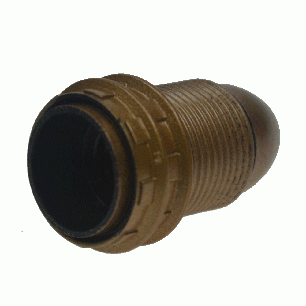 Lampenhalter E14 - Base Gold mit 2 Ringen Vtac 8717692021658