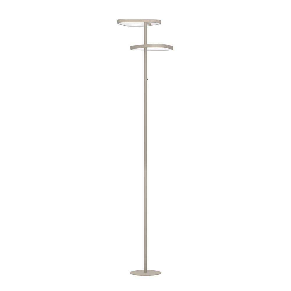 Moderne Stehlampe Leporano Sandbraun Eglo 9008606391226