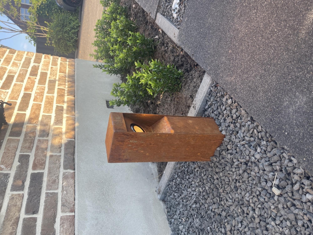Wegbeleuchtung Gis 35 cm Corten