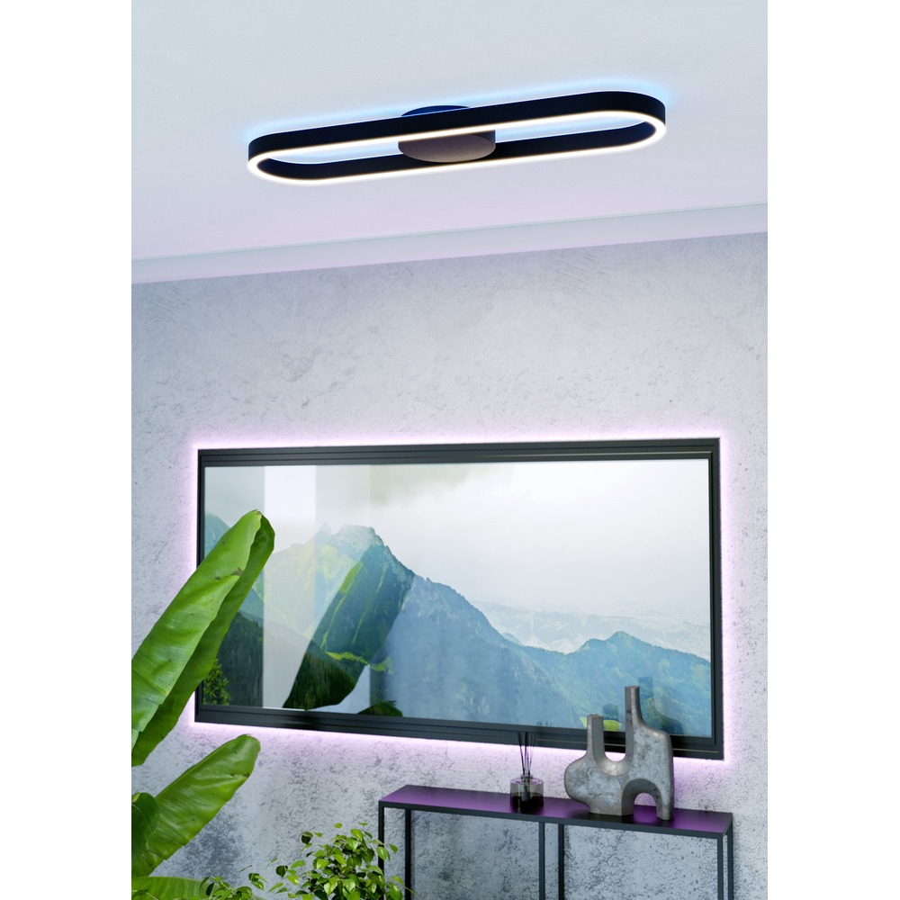 Deckenlampe Amandolo Schwarz Eglo 9008606391509