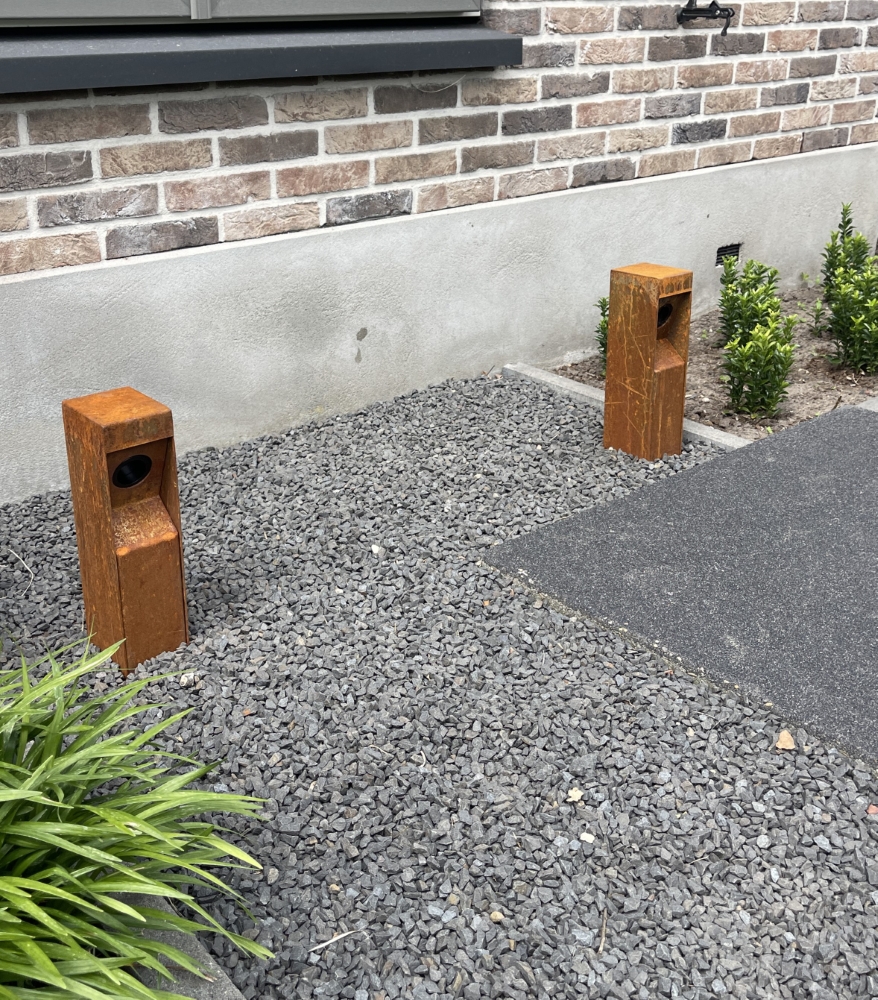 Wegbeleuchtung Gis 35 cm Corten LightLux 6150817716770