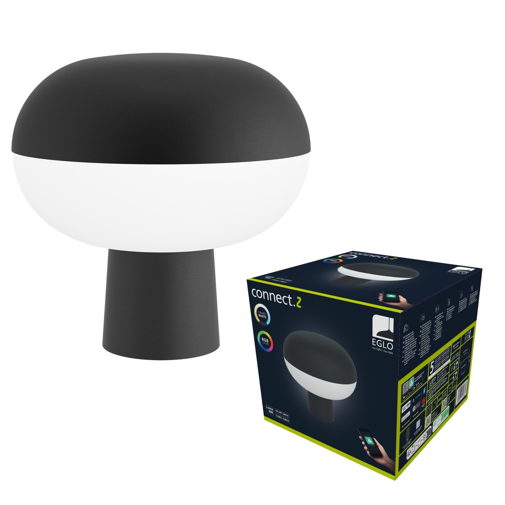 Intelligente Tischlampe Marini-Z Schwarz Eglo 9008606390380