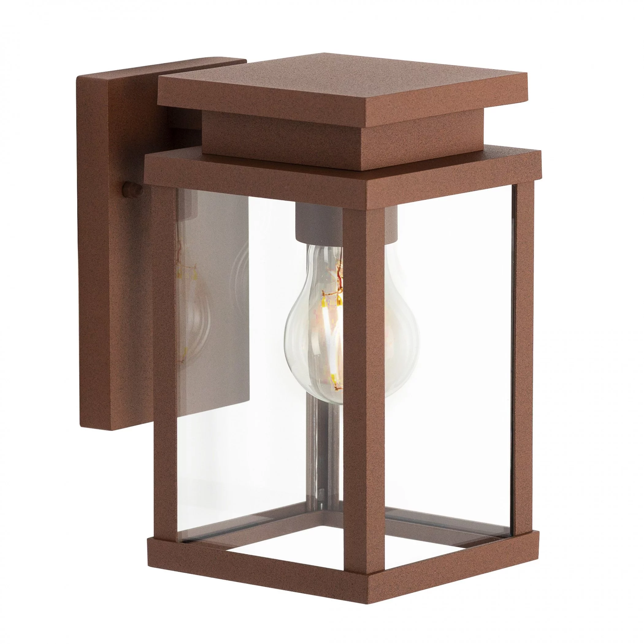 Wandleuchte Jersey Rostbraun