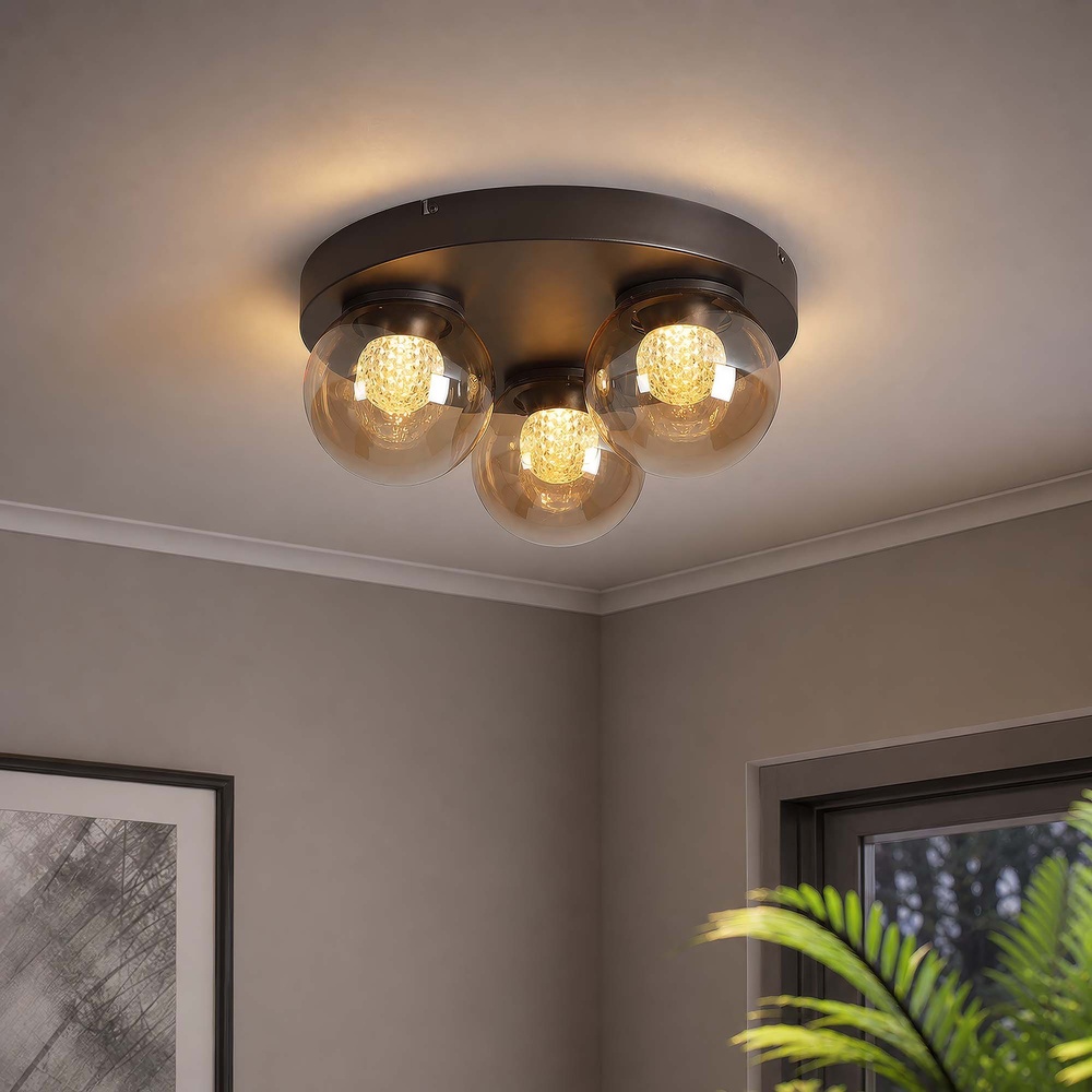 Design-Deckenlampe Solis 3-Licht Searchlight 5,05342E+12