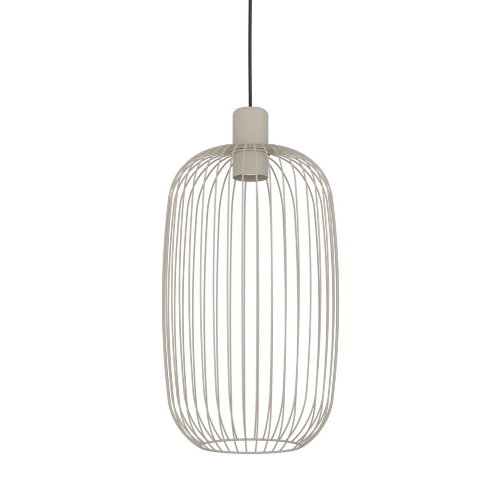 Draht-Pendellampe Lodods sandbraun Ø 22 cm Eglo 9008606390298