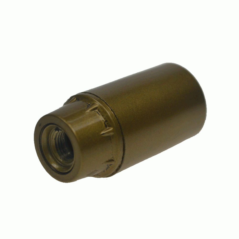 Lampenhalter E14 - Base glattes Gold Vtac 8717692021627