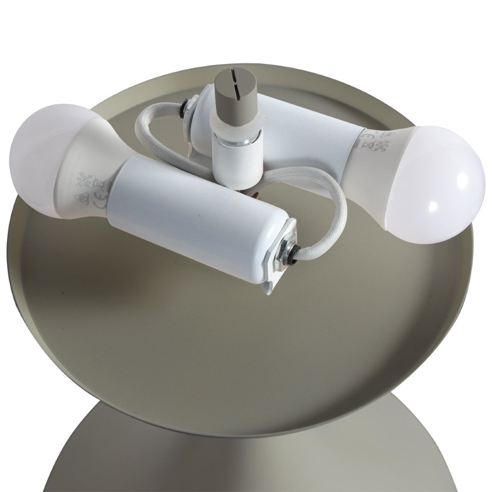 Tischlampe Ancilla Grün mit weißer Kapuze Steinhauer 8712746191905
