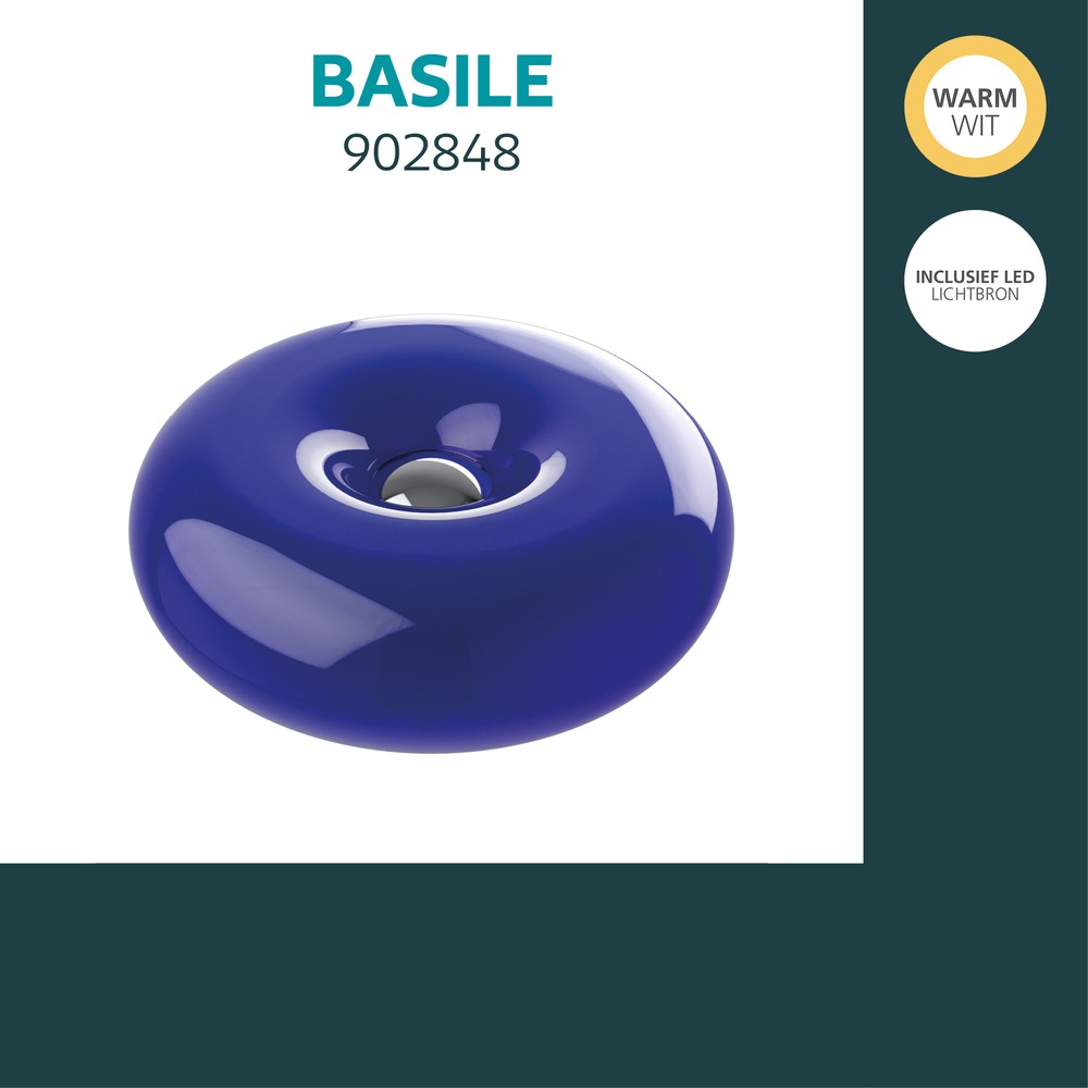 Design-Tischlampe Basile Blau Eglo 9008606404810