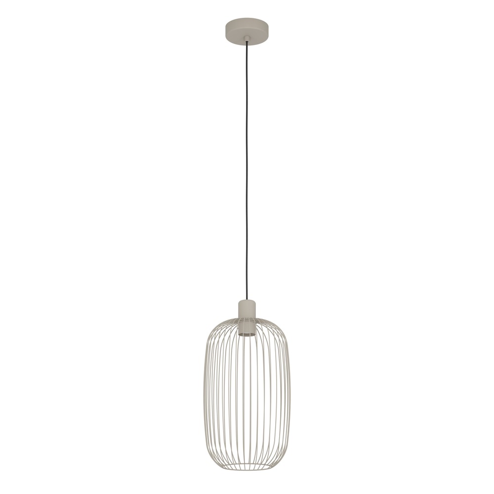 Draht-Pendellampe Lodods sandbraun Ø 22 cm Eglo 9008606390298