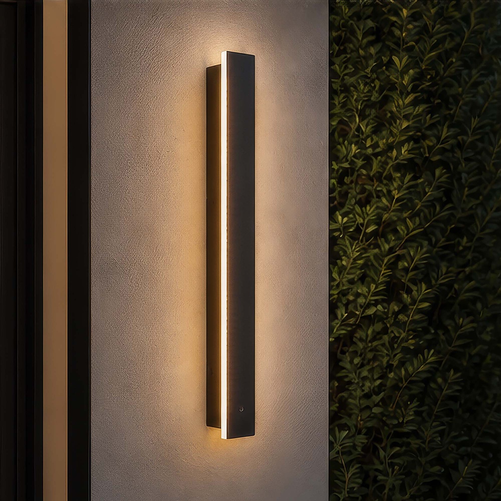 Design-Wandlampe Black Line Schwarz 60cm Searchlight 5,05342E+12