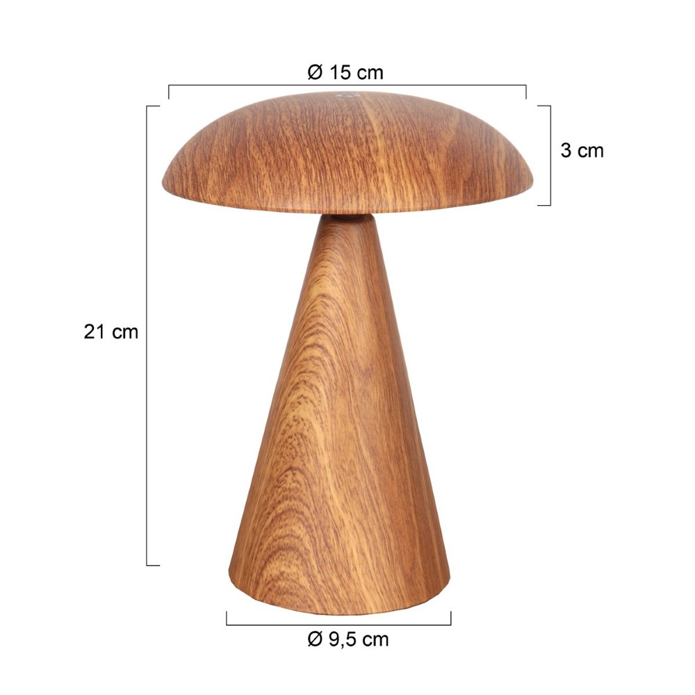 Licht-Buchentischlampe Mush Wiederaufladbare Geräte Steinhauer 8712746191653
