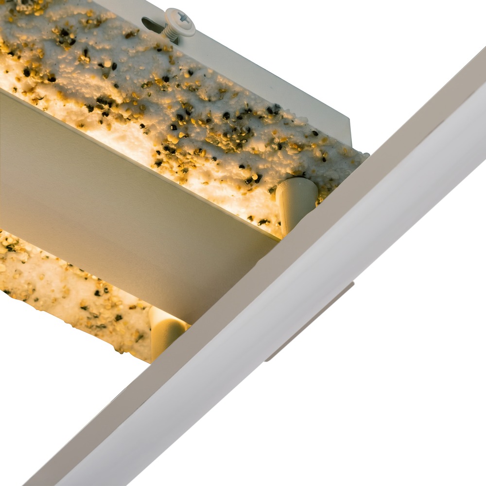 Moderne Deckenlampe Crispieri Grauer Quadrat Eglo 9008606403899