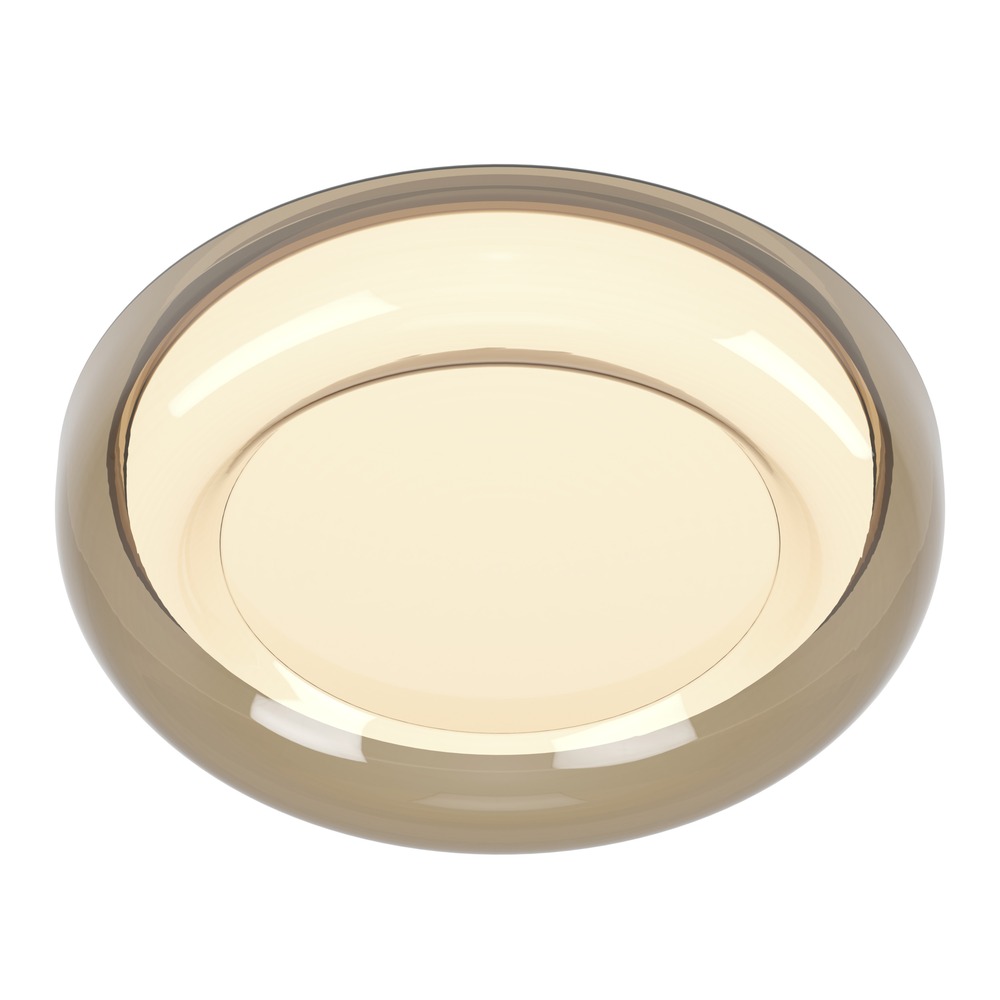 Design-Deckenlampe Conistarino Ø 40 cm weiß mit Braun