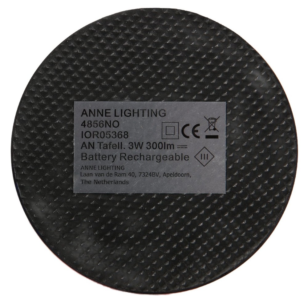 Tischlampe Mush Wiederaufladbare dunkle Walnuss Steinhauer 8712746191677