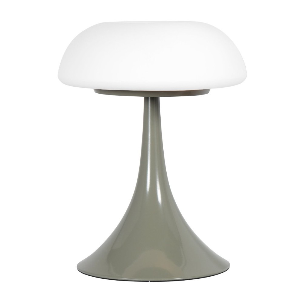 Tischlampe Ancilla Grün mit weißer Kapuze Steinhauer 8712746191905