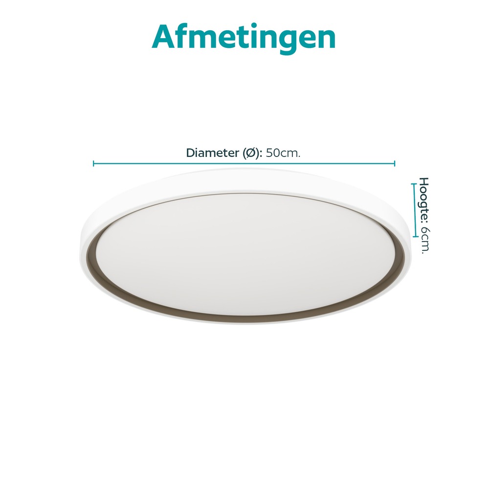 Design der Deckenbeleuchtung Semovigo Ø 50cm Eglo 9008606391882