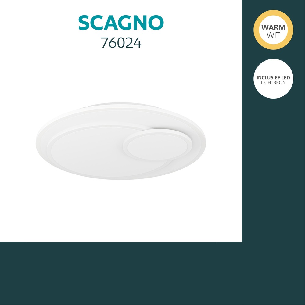 Design-Deckenlicht Scagno Ø 38 cm Eglo 9008606391967