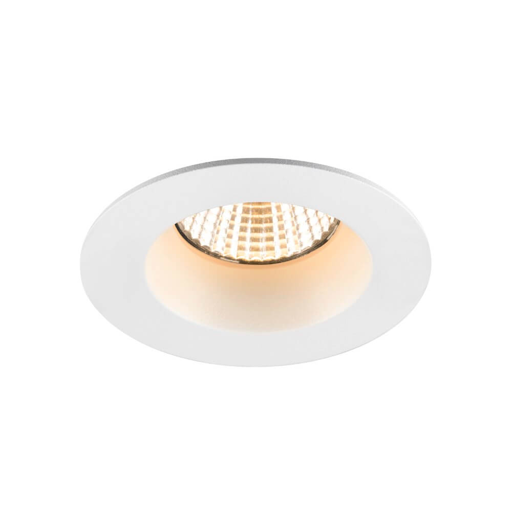 Runder LED-Spot New Tria 68 IP65 weiß - 3000K - 570lm - 38g von SLV ...