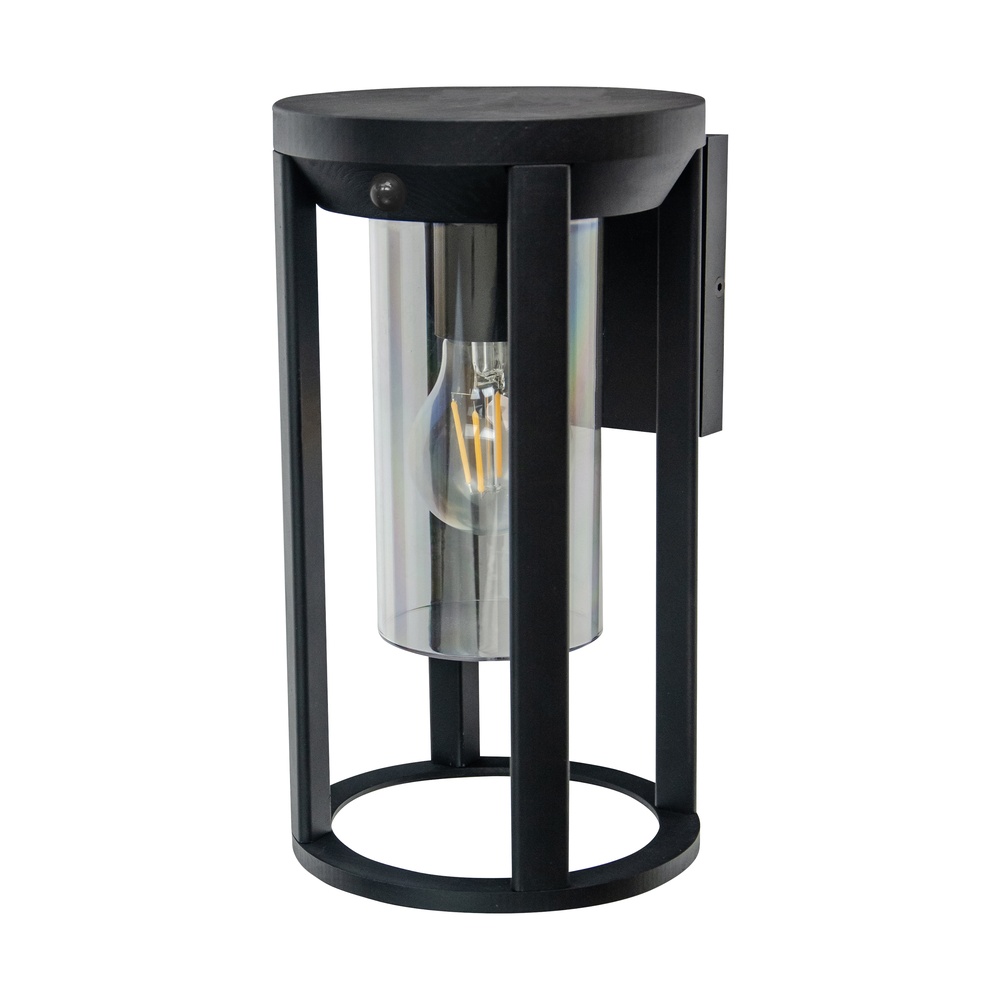 Design-Wandlampe Maldives Rund Schwarz mit Sensor Searchlight 5,05342E+12