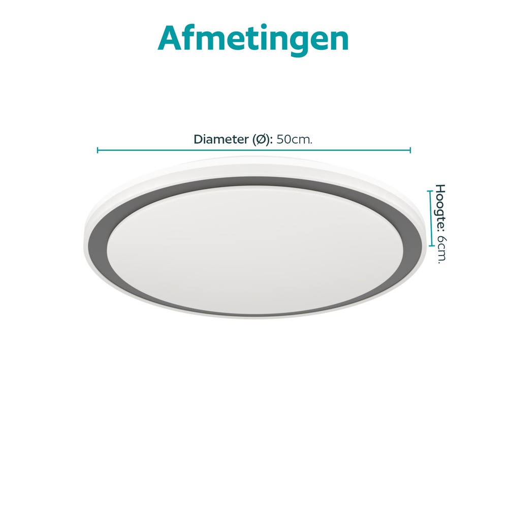 Design-Deckenlicht Semovigo Ø 50cm Eglo 9008606391868