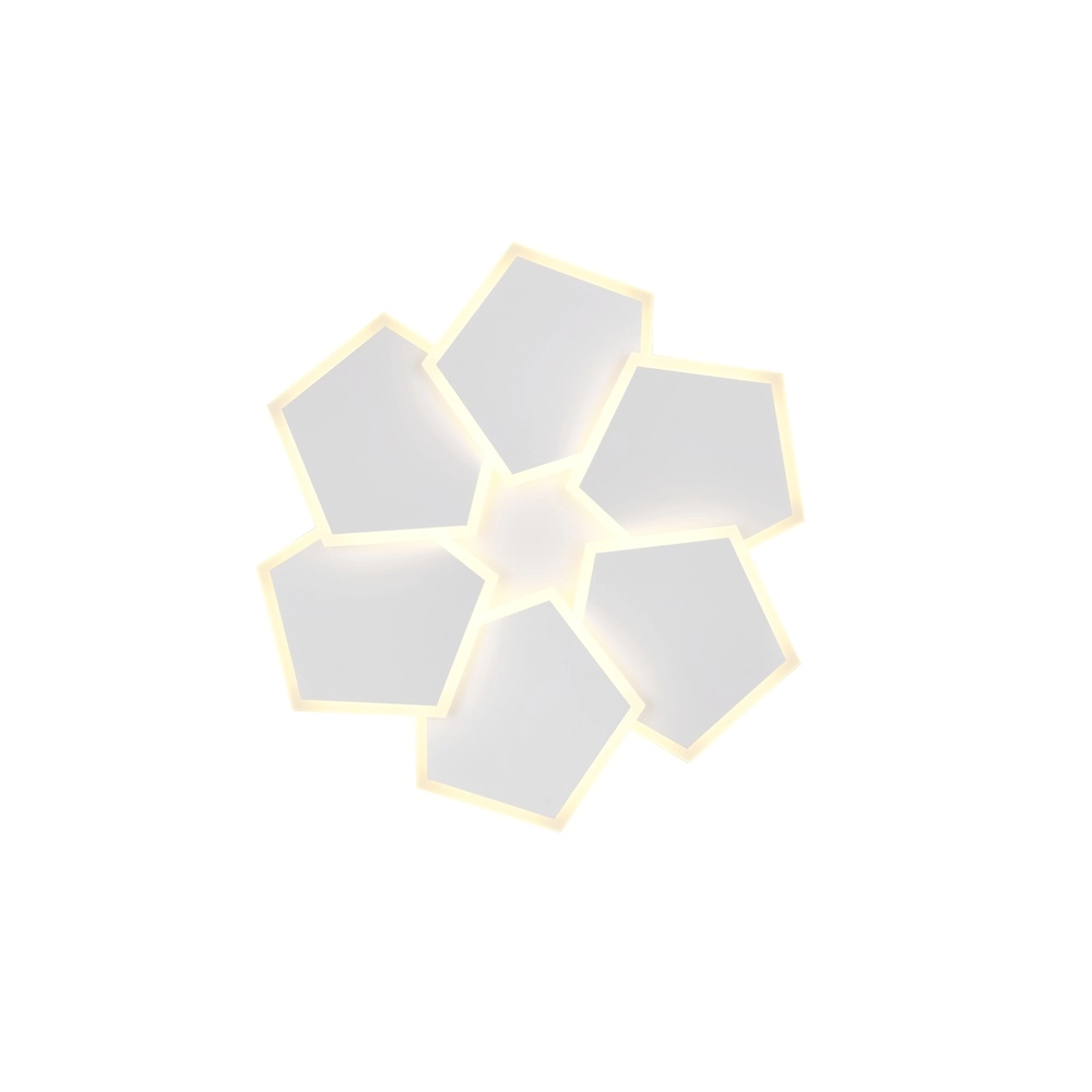 Einzigartige Deckenlampe Zaya S weiß Trio 4017807684988