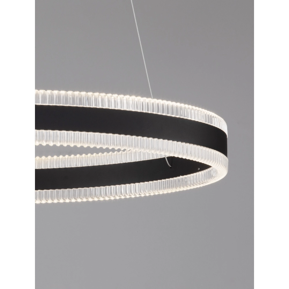 Design-Pendelleuchte Alaro schwarz einfach Lyora 5212017459619