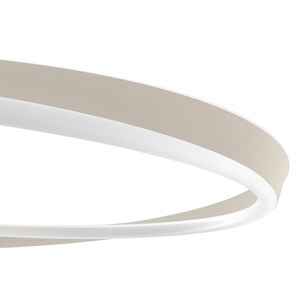 Design-Pendellampe Camerota sandbraun Ø 57 cm Eglo 9008606391332