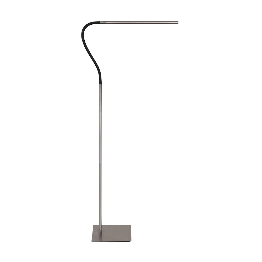 Design-Leseleuchte Serpent Metallic-Grau