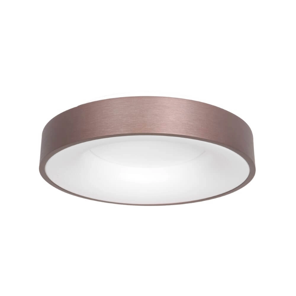 Bronzefarbene LED-Deckenleuchte Ringlede Ø 38cm Steinhauer 8712746167405