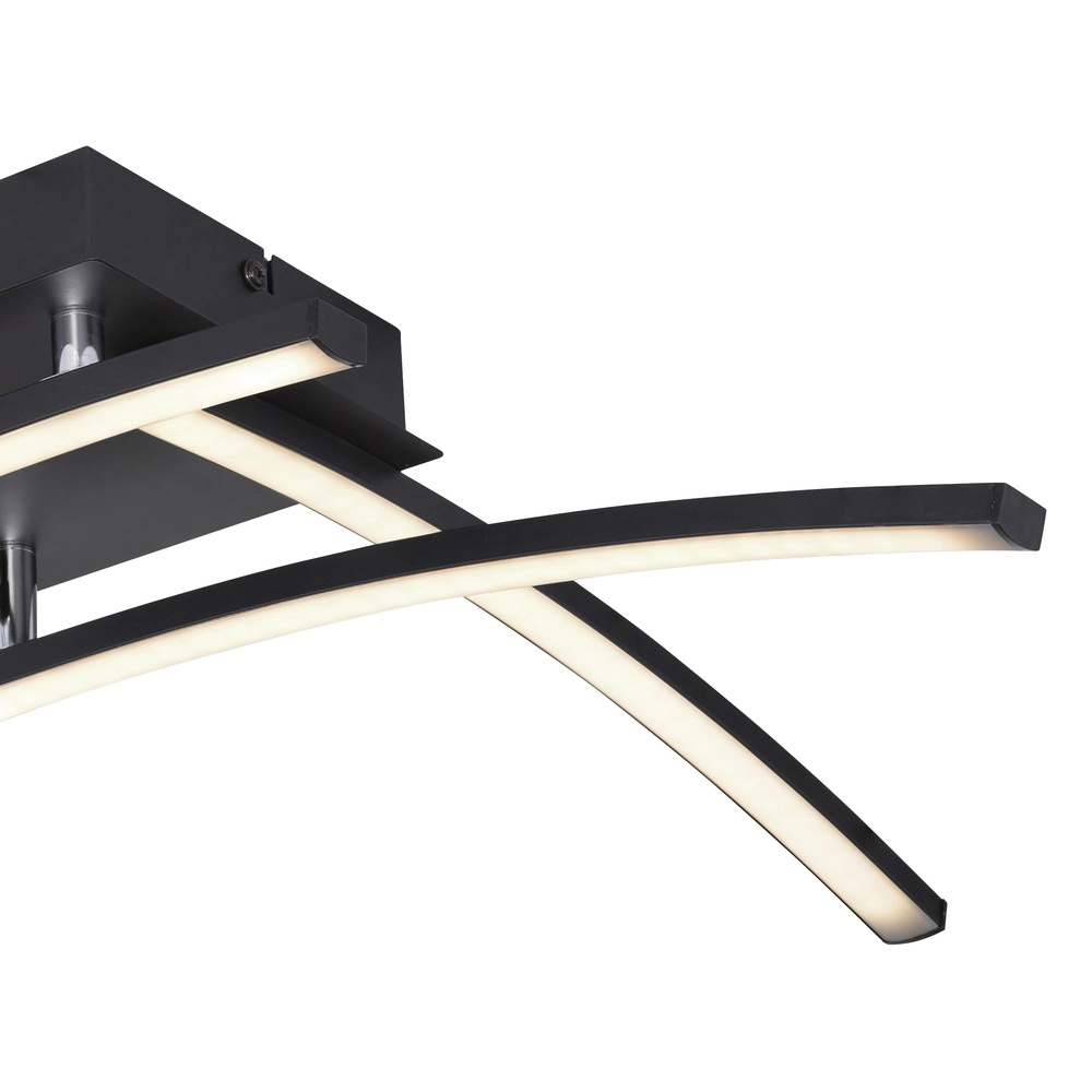 Schwarze Deckenlampe Tansy I Design Schwarz Globo 9007371404605