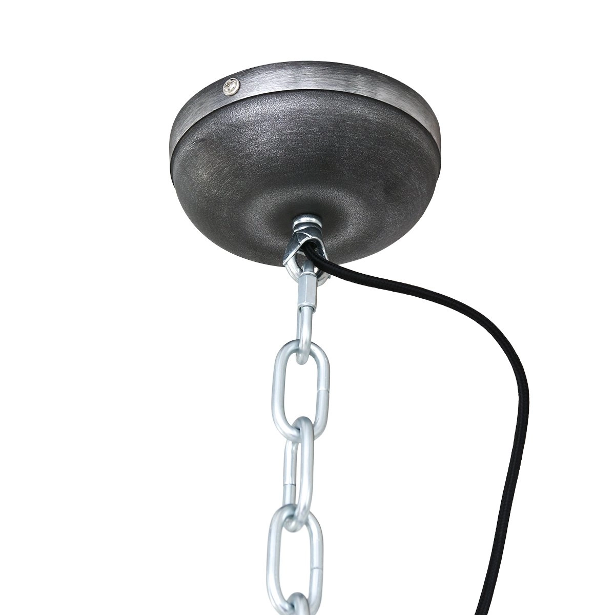Pendelleuchte Bikkel industrielles schwarz Steinhauer 8712746123371