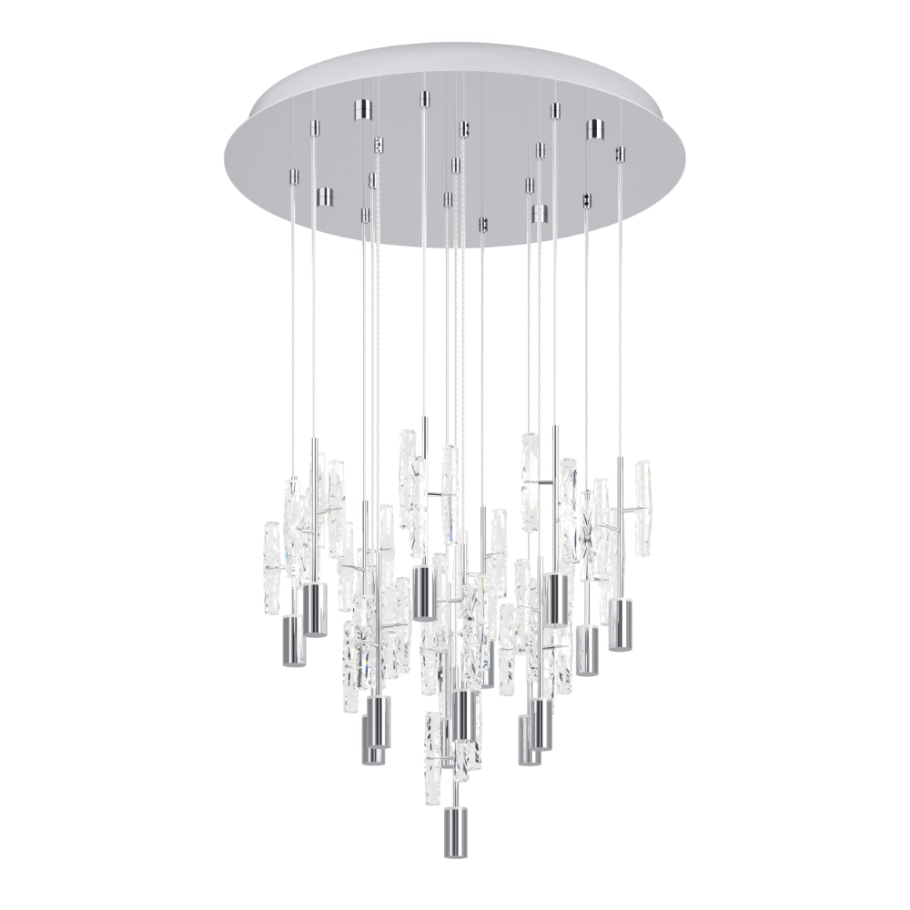 Einzigartige Pendellampe Alemdina Chrom-3-Schritt-CCT Stars of Light 9008606360093