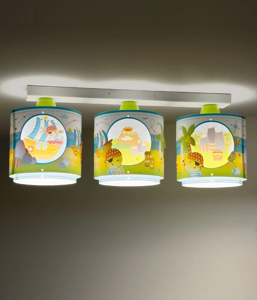 Kinderzimmer-Deckenleuchte Pirate Island Dalber 8420406606538