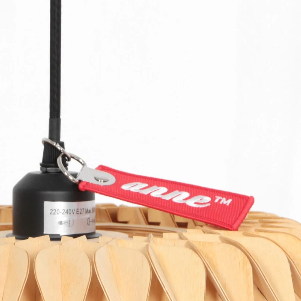 Hängelampe aus Buche Maze Ø 46cm Steinhauer 8712746170436