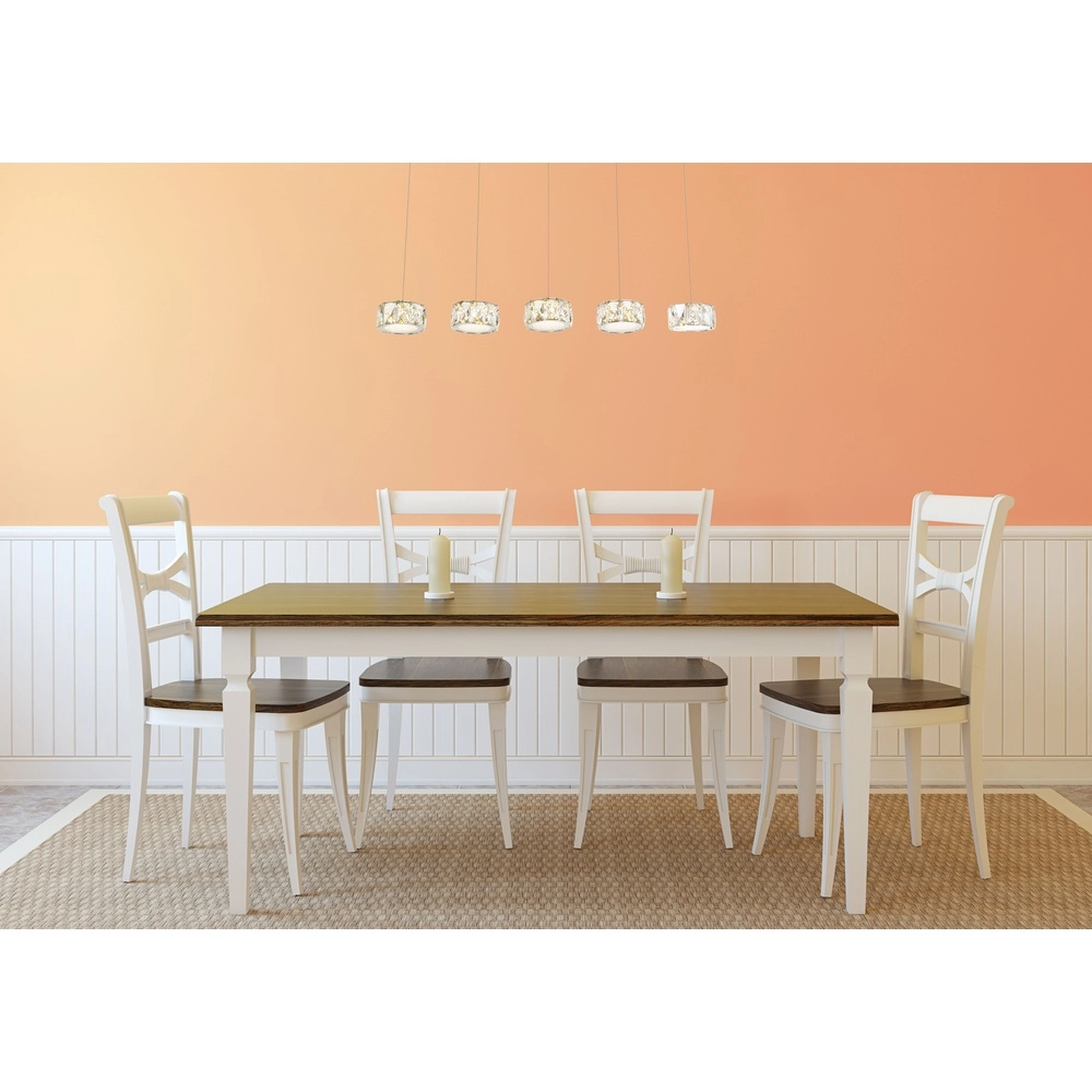 4-Licht Pendellampe Amur Chrom Globo 9007371342068