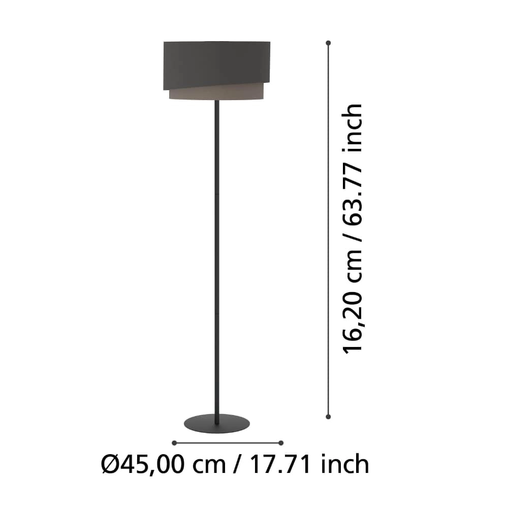 Cappuccino-Lampenschirm Manderline Ø 45cm Stars of Light 9002759399344