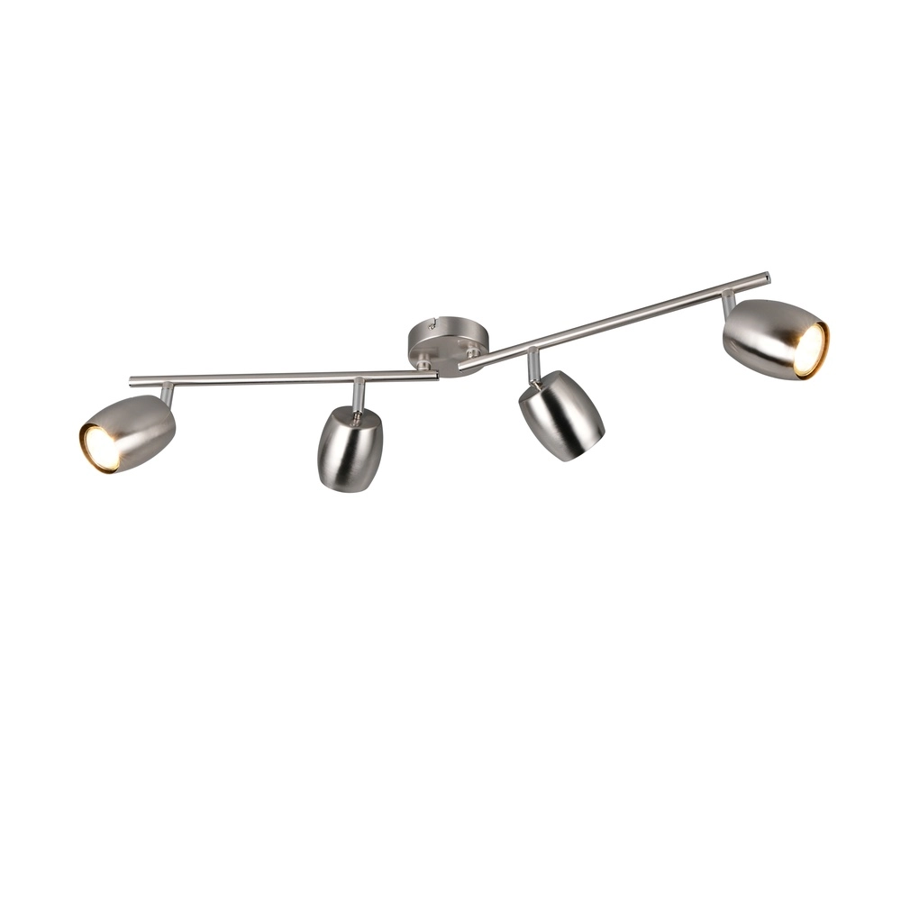 Deckenlampe Nancy 4-flammiges Nickel Trio 4017807657029