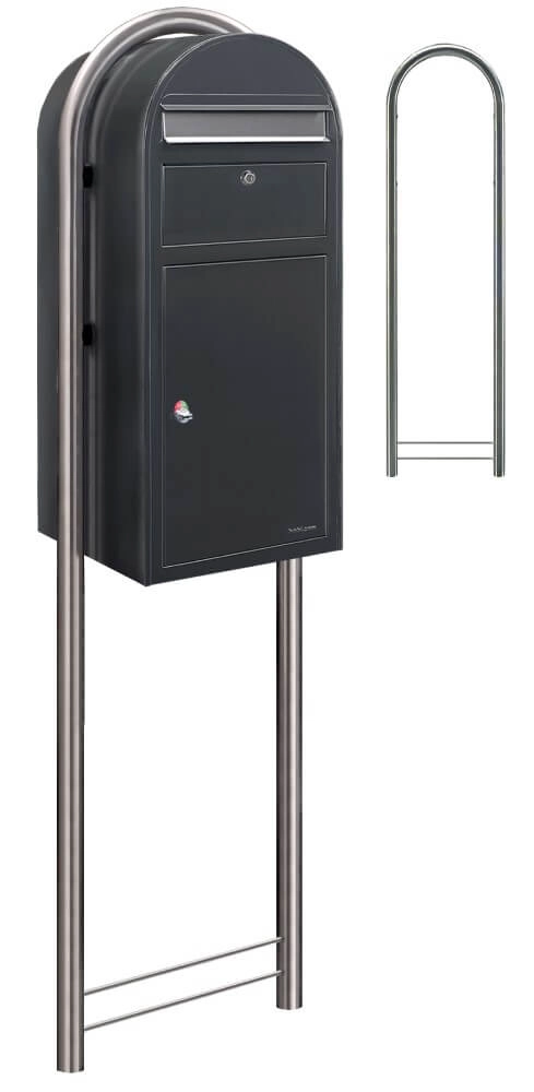 Briefkasten Cargo 7016i Dunkelgrau Bobi 6417237042095