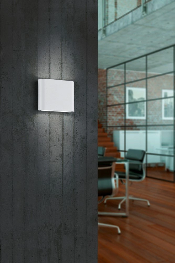 LED-Wandleuchte Thames II Up - Down 11,5 cm weiß Trio 4017807337570