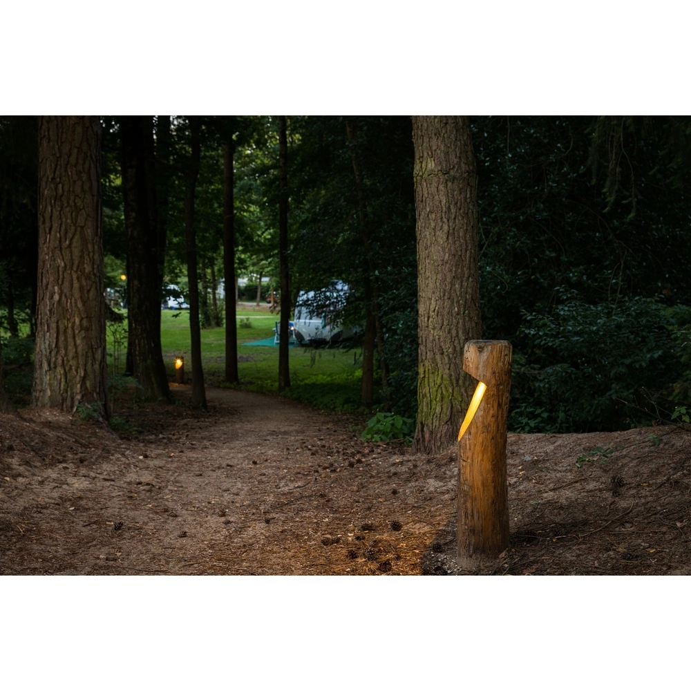 Holzwegbeleuchtung Bosco Kastanie – 65 cm – PH06 – 2700K Timberlab 8716803513716