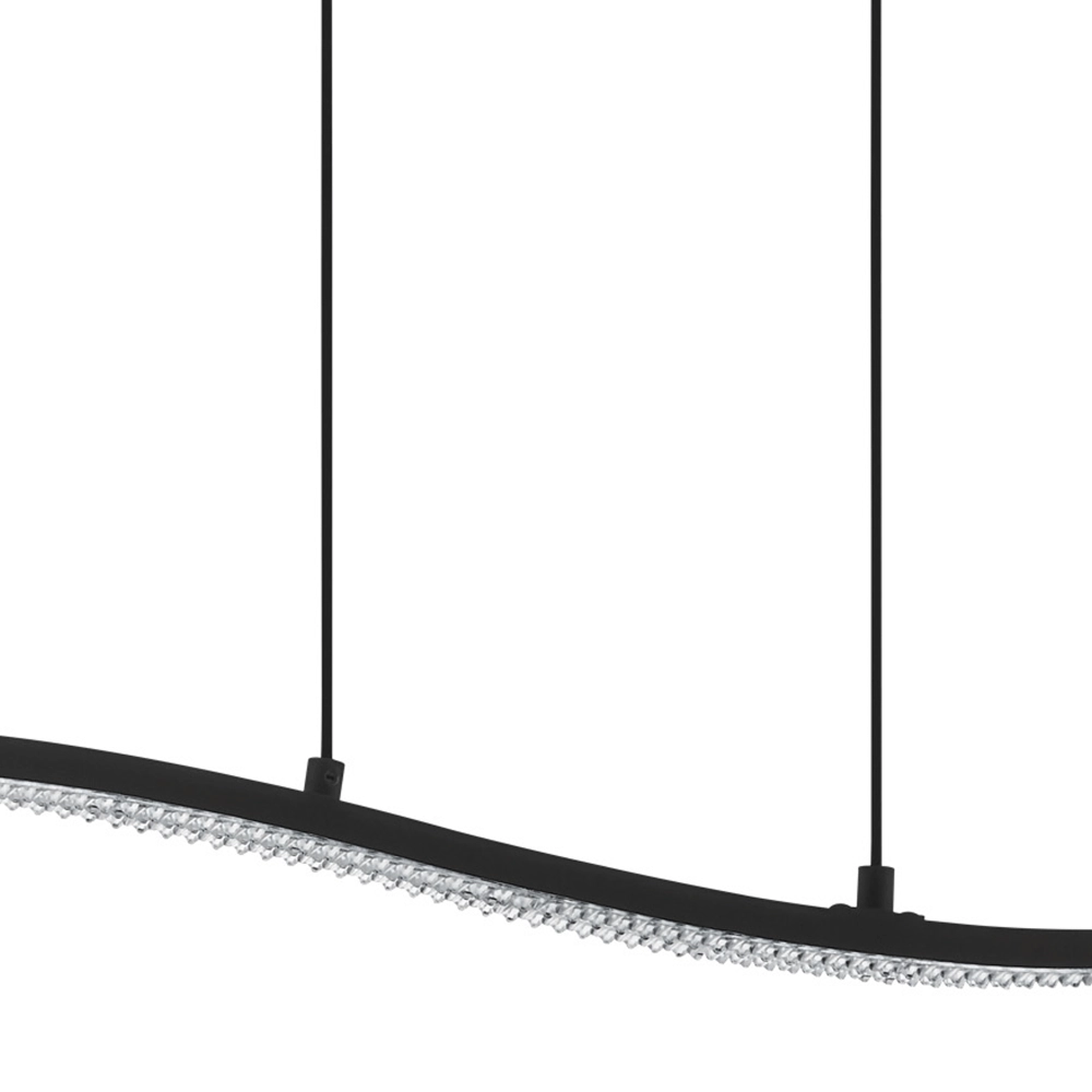 LED-Hängelampe Lejias Schwarz Eglo 9002759998028