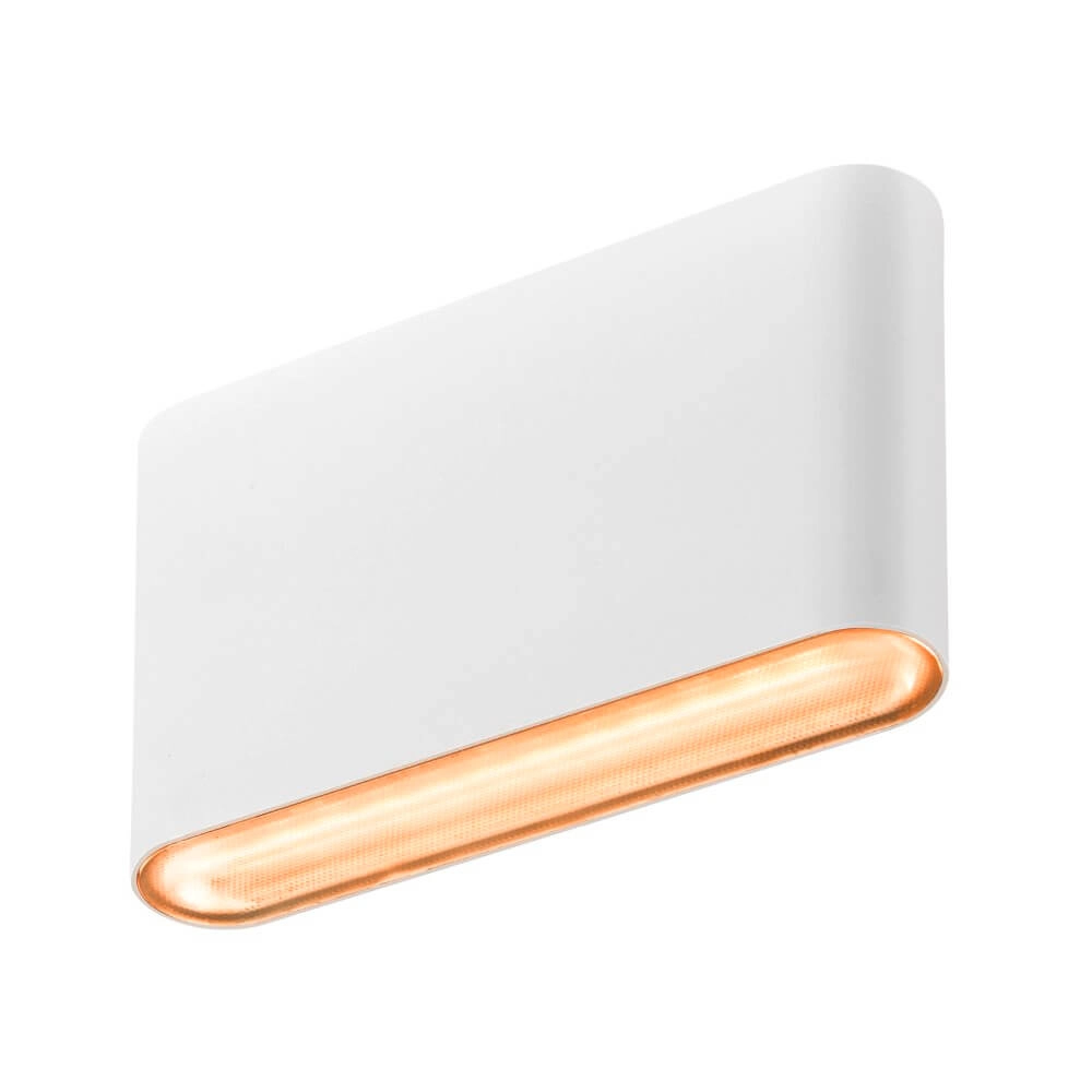 LED-Wandstrahler Oval 14 Oben und unten – weiß SLV 4024163273459