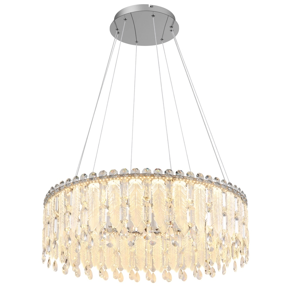 Pendellampe Klunka chrom Ø 79,5 cm Globo 9007371450107