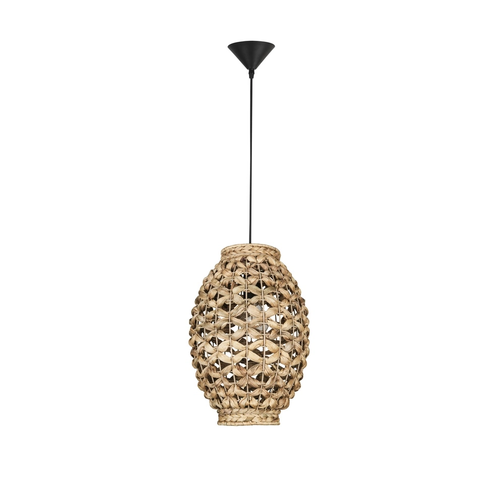 Rattan Pendelleuchte Griffin Ø 24,5cm Lyora 5212017421340