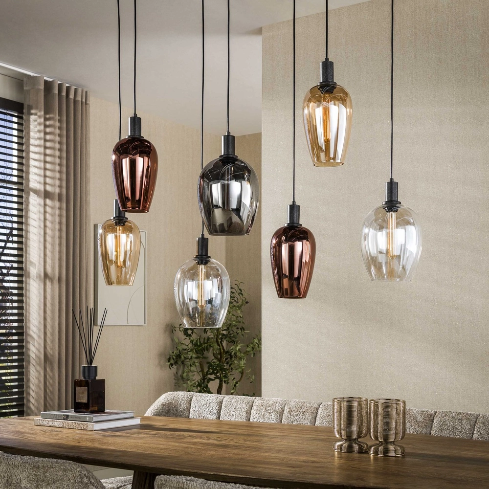 Esstisch-Pendellampe Amfora 7-Licht Lyora 8716803511705
