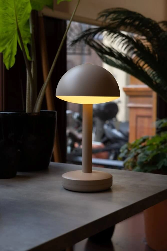 Wiederaufladbare Tischlampe Bug Beige Humble 7446023313322