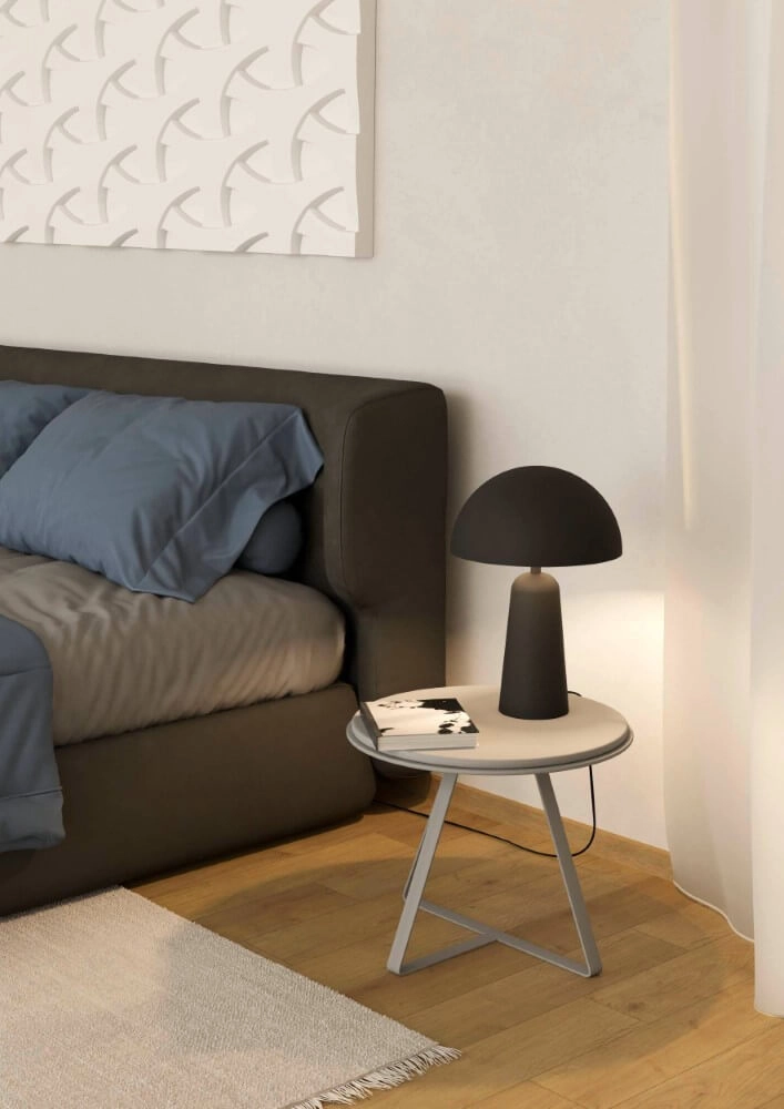 Schwarze Tischlampe Aranzola Eglo 9008606240012