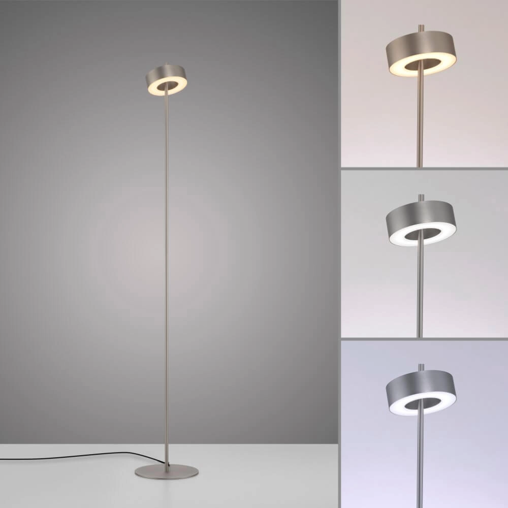 Stehlampe Q-Rotate Designer-Aluminium Paul Neuhaus 4012248383247