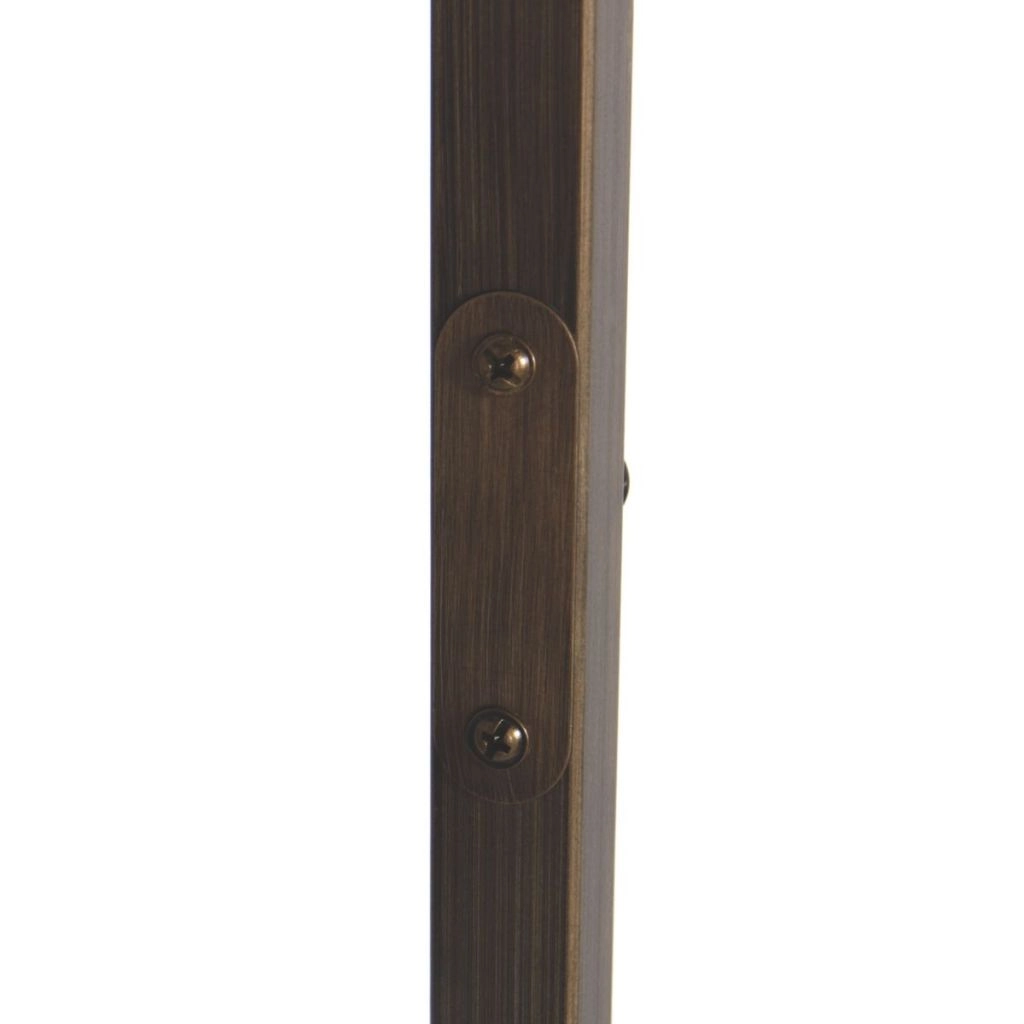 Bronze der Stehlampe Stang mit schwarzer Kapuze Steinhauer 8712746189698